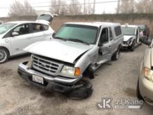 2001 Ford Ranger Extended-Cab Pickup Truck DEALER ONLY! NO RETAIL BUYERS! Not Running, Condition Unk