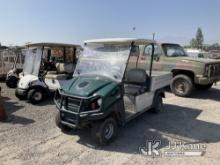 2018 Club Car CarryAll VI Golf Cart Not Running