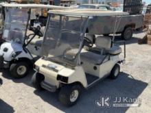 1998 Club Car Golf Cart Golf Cart Not Running, No Key , Bad Tire , Missing Parts