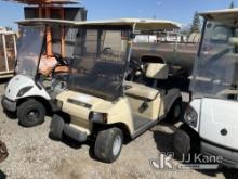 1994 Club Car Golf Cart Golf Cart Not Running, True Hours Unknown