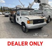 1987 Ford F350 Cab & Chassis Cranks Does Not Start, Missing GVWR Sticker