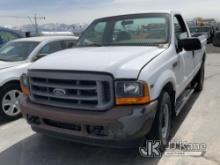 2001 Ford F250 Pickup Truck Not Running, Condition Unknown, No Key