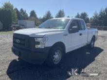 2015 Ford F150 Extended-Cab Pickup Truck Not Running, Condition Unknown) (Powers Up, Will Not Start,