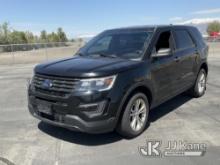 2017 Ford Explorer 4x4 Police 4-Door Sport Utility Vehicle Runs & Moves