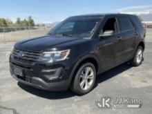 2016 Ford Explorer 4x4 Police 4-Door Sport Utility Vehicle Runs & Moves