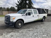 2015 Ford F350 Crew-Cab Pickup Truck Not Running, Condition Unknown) (Truck Will Not Start Needs Tow