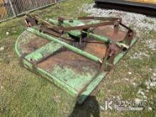 John Deere 606 rotary mower NOTE: This unit is being sold AS IS/WHERE IS via Timed Auction and is lo