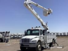 Altec AA55, Material Handling Bucket Truck rear mounted on 2017 Freightliner M2 106 4x4 Utility Truc