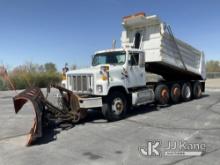 2002 International 2574 Dump Truck Runs, Moves & Operates