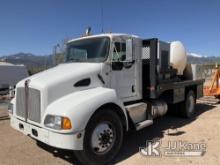 2005 Kenworth T300 Flatbed/Service Truck, Trailer NOT Included Runs, Moves & Operates