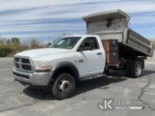 2011 Dodge 5500 Dump Truck Runs, Moves & Operates) (Check Engine Light On