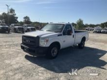 2014 Ford F250 Pickup Truck Runs & Moves) (Jump To Start, Idles Rough, Check Engine Light On, Body D