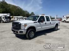 2015 Ford F250 4x4 Crew-Cab Pickup Truck Runs & Moves) (Check Engine Light On) (Seller States: Bad T