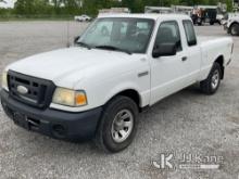 2009 Ford Ranger 4x4 Extended-Cab Pickup Truck Runs & Moves) (Rust & Body Damage