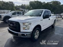 2016 Ford F150 4x4 Extended-Cab Pickup Truck Duke Unit) (Run & Moves) (Check Engine Light On