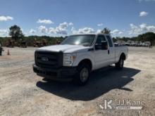 2015 Ford F250 Extended-Cab Pickup Truck, (GA Power Unit) Runs & Moves) (Body Damage, Windshield Chi