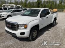 2017 GMC Canyon 4x4 Extended-Cab Pickup Truck Runs & Moves) (No Brakes) (BUYER MUST LOAD