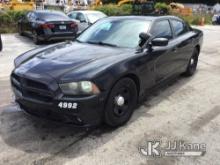 2012 Dodge Charger Police Package 4-Door Sedan Runs & Moves) (Jump To Start, Minor Body Damage, Cond