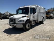 2009 Freightliner M2 106 Enclosed Service Truck Runs & Moves) (Check Engine Light On