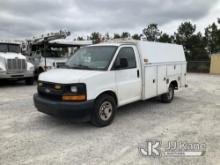 2017 Chevrolet Express G2500 Enclosed Service Van Runs & Moves) (Check Engine Light On, Traction Con