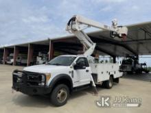 ETI ETCMH40IH, Articulating & Telescopic Material Handling Bucket Truck mounted behind cab on 2017 F