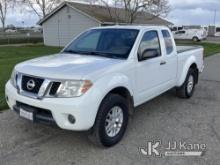 2016 Nissan Frontier 4x4 Extended-Cab Pickup Truck Runs & Moves) (Missing Passenger Side Mirror