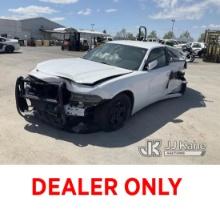 2019 Dodge Charger Police Package 4-Door Sedan Not Running. Wrecked) (Airbags deployed