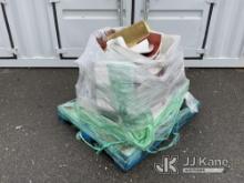 Pallet with Miscellaneous FiberGlass Bucket/Unit Covers (Like new) NOTE: This unit is being sold AS 