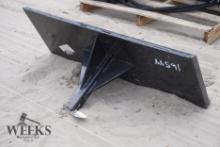 SKID STEER HITCH PLATE