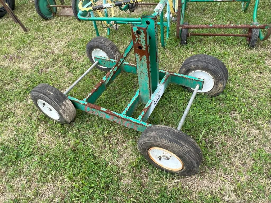 (3) MISC METAL CART AND METAL DOLLIE