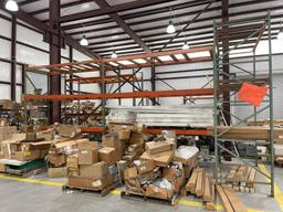 (21) SECTIONS OF HEAVY DUTY PALLET RACKING