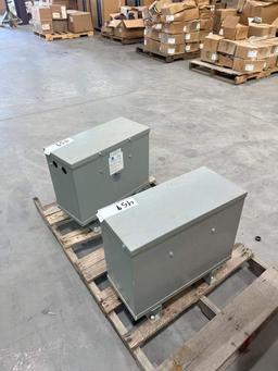 (2) ACME ELECTRIC GENERAL PURPOSE TRANSFORMERS; PN# T3533111S; 3 PHASE 480V/208V 15KVA 60HZ; TYPE 3R