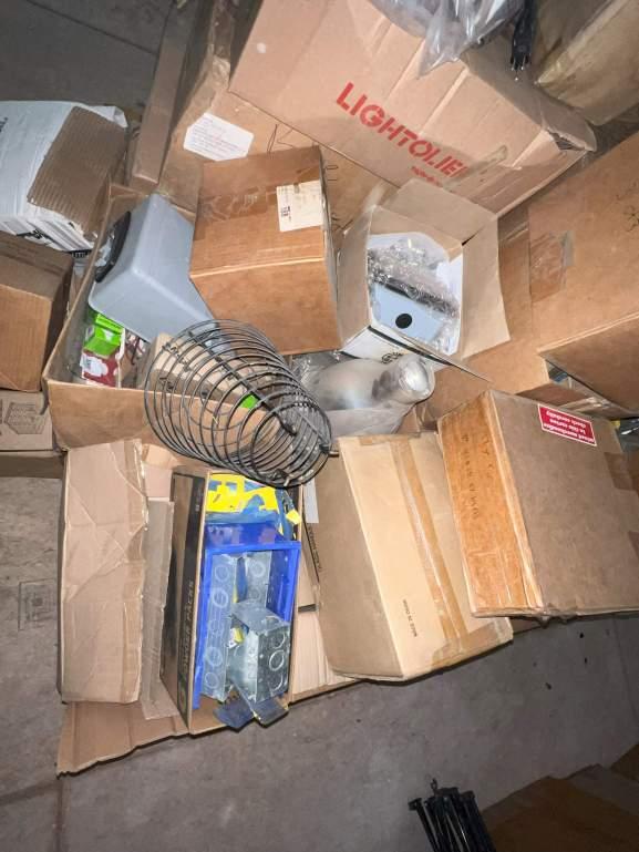 MISCELLANEOUS ELECTRICAL PARTS AND HARDWARE; ELECTRICAL BOXES; AND LIGHTING FIXTURES