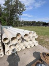 (15) JOINTS 10.5” X 20’; 2 JOINTS 14” X 20’; 4 JOINTS 12.75 X 20’ PVC PIPE