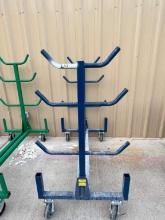 58”X33”X60” ROLLING PIPE CART