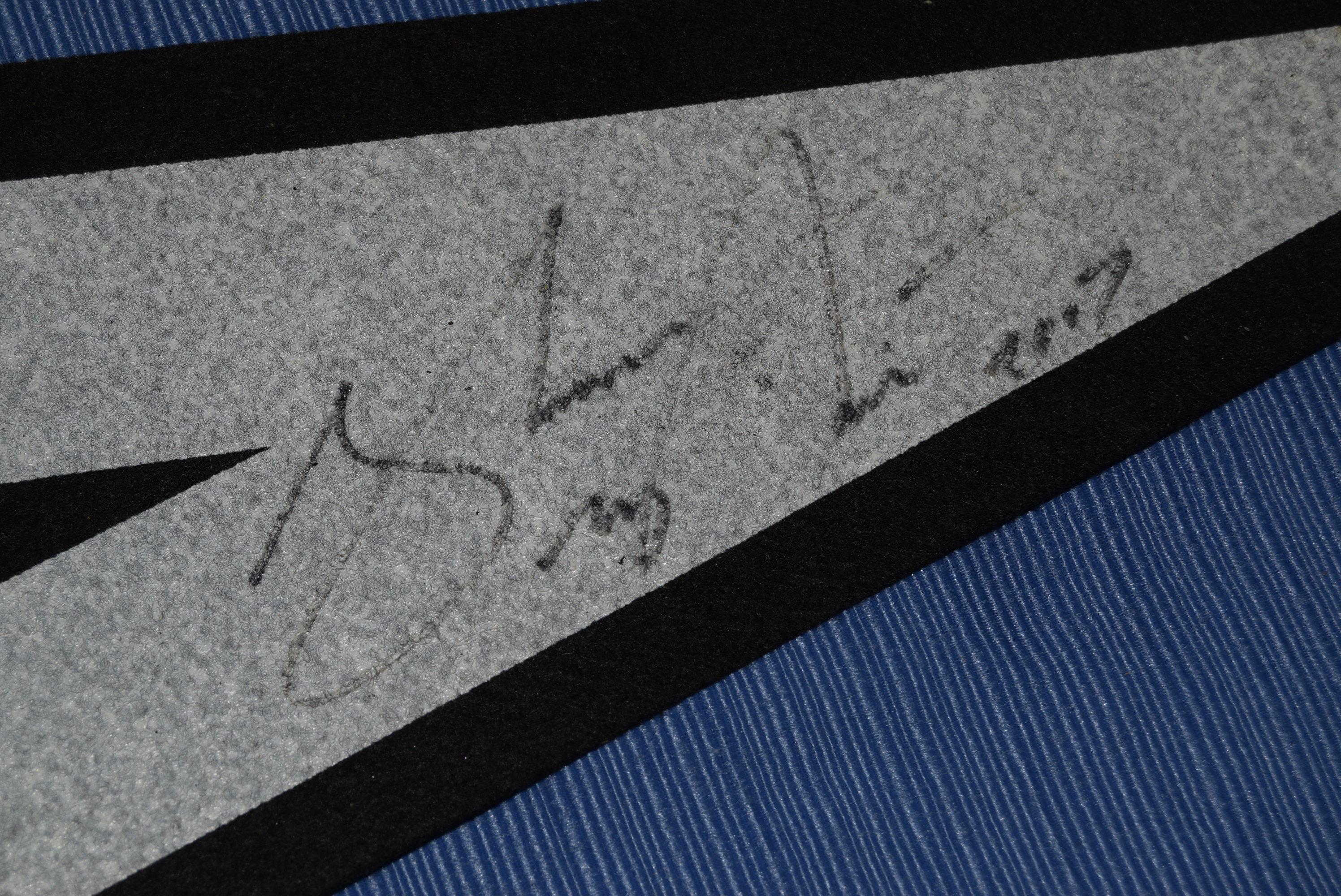 SHAWN WHITE AUTOGRAPHED PENNANT!