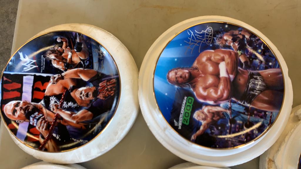 WWF COLLECTOR PLATES!!!!