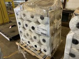 (16 QTY.) ROLLS OF PLASTIC, 28'' X 4000' PER ROLL, SELLS WITH CRATE