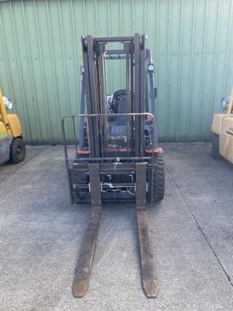 2021 UNICARRIERS LP FORKLIFT, 6000LB CAPACITY,  HYDRAULIC ADJUSTABLE FORKS, 48'' FORKS, PNEUMATIC TI