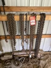 ASSORTED CHAINS (4)