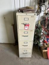 FILE CABINET AND CONTENTS