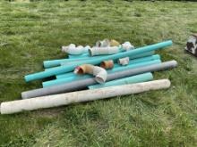 ASSORTED PVC PIPE & FITTINGS