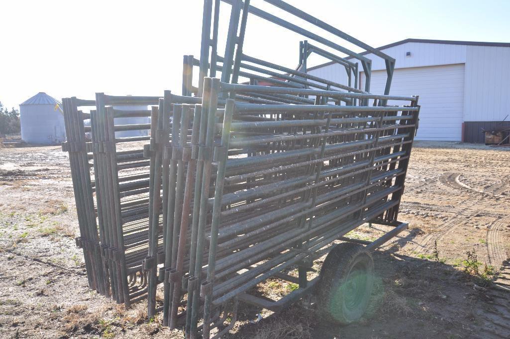 Vern's Mfg. portable cattle corral