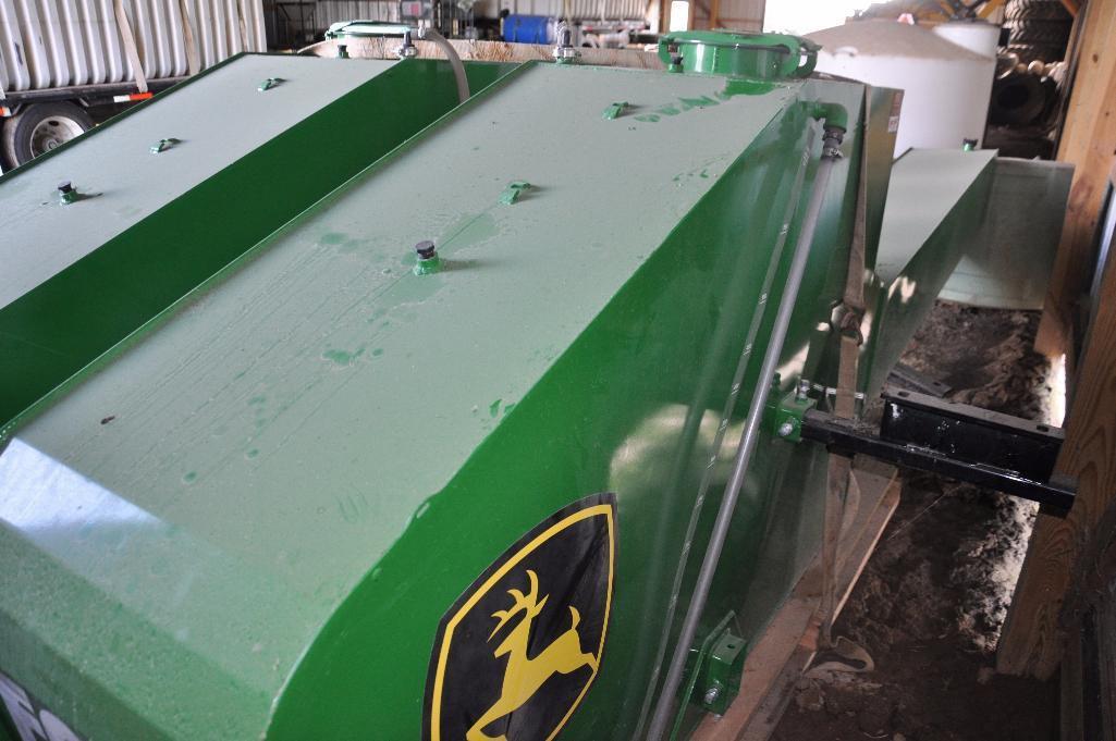 Fast 1,000 gal SS inboard saddle tanks for JD 8RT tractor
