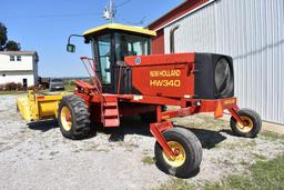 New Holland HW340 self-propelled windrower