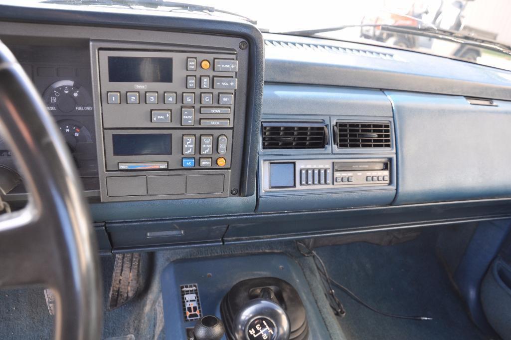 '91 GMC Sierra K2500 4wd pickup