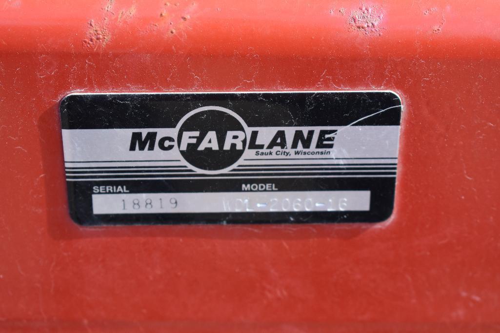 McFarlane WDL-2000 60' 16-bar harrow