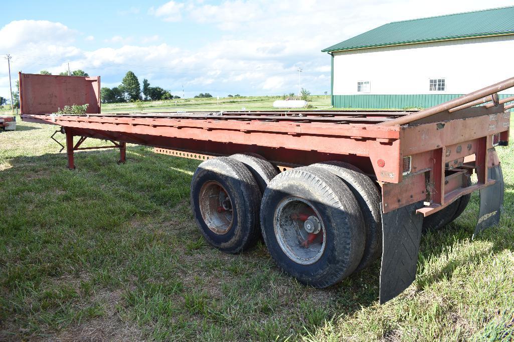 40' flatbed semi trailer