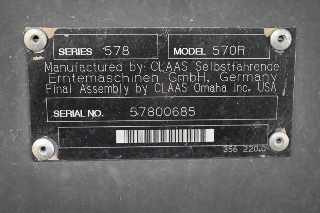 Claas Lexion 570R 4wd combine