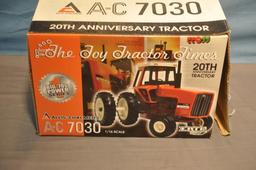 ERTL 1/16TH SCALE AC 7030 TRACTOR, TOY TRACTOR TIMES